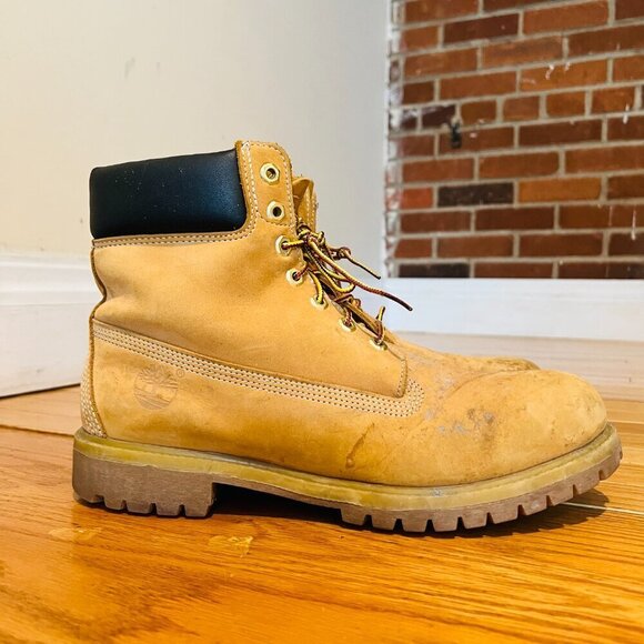 Timberlands Men’s 11.5 Suede Leather Boots 400 Gram Primaloft Nubuck Waterproof - Picture 11 of 16